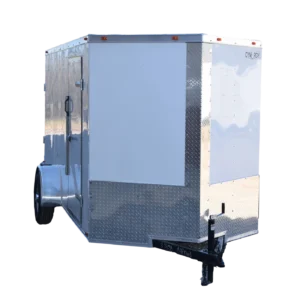 CY203 Cynergy 6×12 Enclosed Trailer SA White
