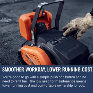 Husqvarna LF 60i LAT W/ Free Vibration Impact Ironclad Gloves