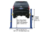 Atlas® 9KBP Floor Base-Plate 2 Post Lift 9,000 lbs