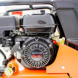 BravePro Forward Plate Compactor | 16 In. | Rubber Mat, Tank, and Wheel Kit | Honda GX160