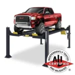BendPak HDSO-14P ALI Open Front 4 Post Car Lift 14,000 lb. – New Gray