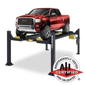 BendPak HDSO-14P ALI Open Front 4 Post Car Lift 14,000 lb. – New Gray