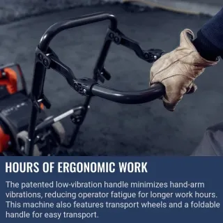 Husqvarna LF 60i LAT W/ Free Vibration Impact Ironclad Gloves
