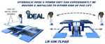 iDeal Lift LR-10K-TLPAD Commercial Low-Rise Pad Lift 10,000 lbs.