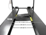 Atlas® Garage Apex 8 ALI Certified 4 Post Parking Lift 8,000 lbs
