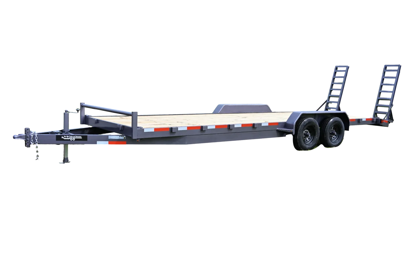 BR410 Bye-Rite 7×24 Equipment Trailer 10k BR410 Bye-Rite 7×24 Equipment Trailer 10k