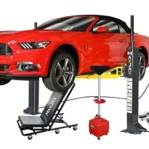 MaxJax® M7K Portable Two Post Garage Lift – Ultimate Package