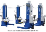 iDeal Lift MSC-18K-X-236 18,000lb. Per Mobile ALI Column Lifting System (Set of 2)