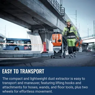 Husqvarna DE 120 H | Dust Extractor