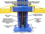 Atlas® OH-10X Ex-Tall/Ex-Wide 2 Post Lift 10,000 lbs