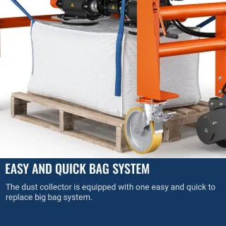 Husqvarna Blastrac DC2-48 | Dust Collector