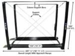Atlas® ST-7000 Super Tall 4 Post Lift 7,000 lbs