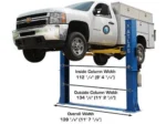 Atlas® BP-10000 Floor Baseplate 2 Post Car Lift 10,000 lbs