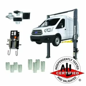 BendPak 10AP-168 Pro Series Adj-Width Ex-Tall ALI 2 Post Lift Package