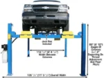 Atlas® 412A Commercial Grade 4 Post Alignment Lift 12,000 lbs