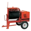 6 Cu Ft Mortar/Plaster Mixer Poly-Drum | Honda Gas Engine | Highway Towable