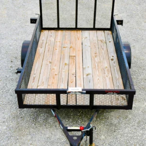 CA106 Caliber 6×10 Utility Trailer HD W/ Mesh Sides