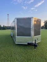 CY702 Cynergy 8.5×28 Enclosed Car Hauler 10K Charcoal Gray