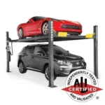 BendPak HD-9XW Extra Tall Four Post Car Storage Parking Lift 9,000 lb. – New Gray