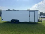 CY701 Cynergy 8.5×24 Enclosed Car Hauler 10K White Blackout