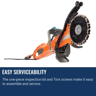 Husqvarna K4000 Cut‑n‑Break Electric Saw + FREE EL35 CnB Diamond Blades + Ironclad Gloves