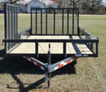 CA136 Cailber 7×16 Utility Trailer HD W/ Side Gate