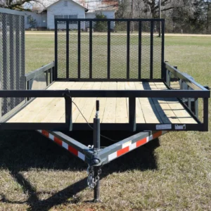 CA136 Cailber 7×16 Utility Trailer HD W/ Side Gate