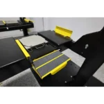 Challenger AR4115XAO Ex-Length Open Front 15,000 lbs 4 Post Alignment Rack Package – Black Only