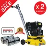 8″ Gas Concrete Scarifier Planer Grinder with 5.5 HP Honda Engine Blade Bundle