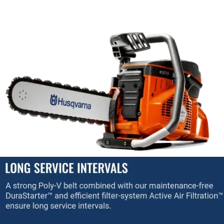 Husqvarna K970 Concrete Chainsaw (2-bolt) – Gas