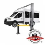 BendPak 16AP-192 High-Rise Clearfloor 2 Post Lift 16,000 lb. w/192″ O.A Height