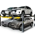 AMGO® Hydraulics 409-DPX Double Parking 4 Post Lift w/Ex-Length & Height