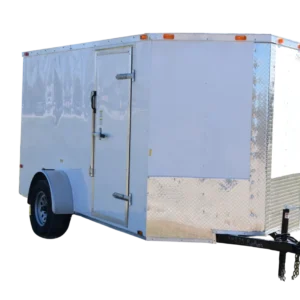 CY208 Cynergy 6×12 Enclosed Trailer SA Basic White