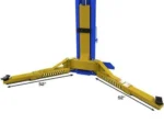 Atlas® Platinum PVL15 ALI Certified 2 Post Lift 15,000 lbs w/Ext Kit