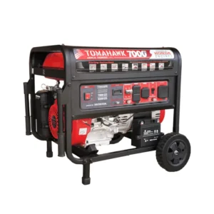 7000 Watt Honda Powered Portable Generator Gas Power Professional Use