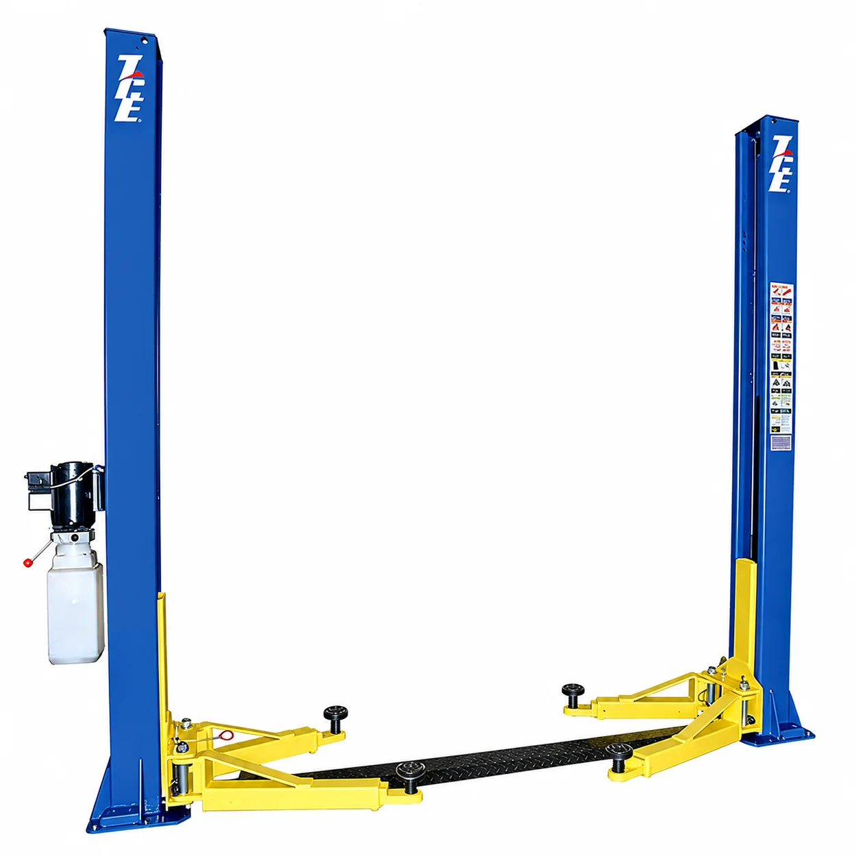 Torin TRJR-245LC TCE 220V 2 Post Floor Plate Lift 10,000 lbs. Torin TRJR-245LC TCE 220V 2 Post Floor Plate Lift 10,000 lbs.