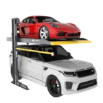 BendPak PL-6000DCX Wide 2-Post Parking Lift / Shared Columns 6,000 lbs