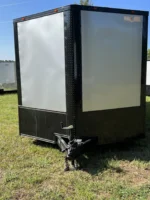 CY709 Cynergy 8.5×24 Enclosed Car Hauler 10K Silver Blackout