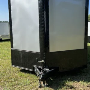 CY709 Cynergy 8.5×24 Enclosed Car Hauler 10K Silver Blackout