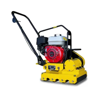 5.5 HP Honda Paver Roller Compactor 17×12 for Pavers, Bricks, Stone, Sand Compaction W/ Free Vibration Impact Ironclad Gloves