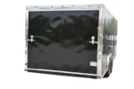 QC254 Quality 8.5×20 Enclosed Trailer TA 10K Black