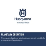 Husqvarna PG 510 | Planetary Floor Grinder