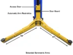 Atlas® Platinum PVL12 ALI Certified 2 Post Lift 12,000 lbs