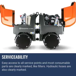 Husqvarna LP 9505 W/ Free Vibration Impact Ironclad Gloves