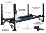 Auto Lift Car-Park-8-PlusP Extra Tall 8K lb Car Storage Parking Lift