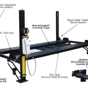 Auto Lift Car-Park-8-PlusP Extra Tall 8K lb Car Storage Parking Lift