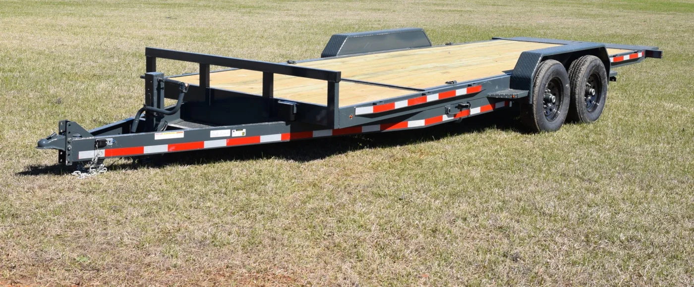 CA403 Caliber 7×20 Equipment Trailer 14K W/ Tilt CA403 Caliber 7×20 Equipment Trailer 14K W/ Tilt