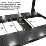 Atlas® Garage Pro 8000 Ext-L Ex-Tall Ex-Long Service/Parking 4 Post Lift 8,000 lbs