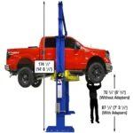 Atlas® Platinum PVL15 ALI Certified 2 Post Lift 15,000 lbs