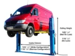 Atlas® BP12000X HD Floor Base-Plate 2 Post Lift 12,000 lbs